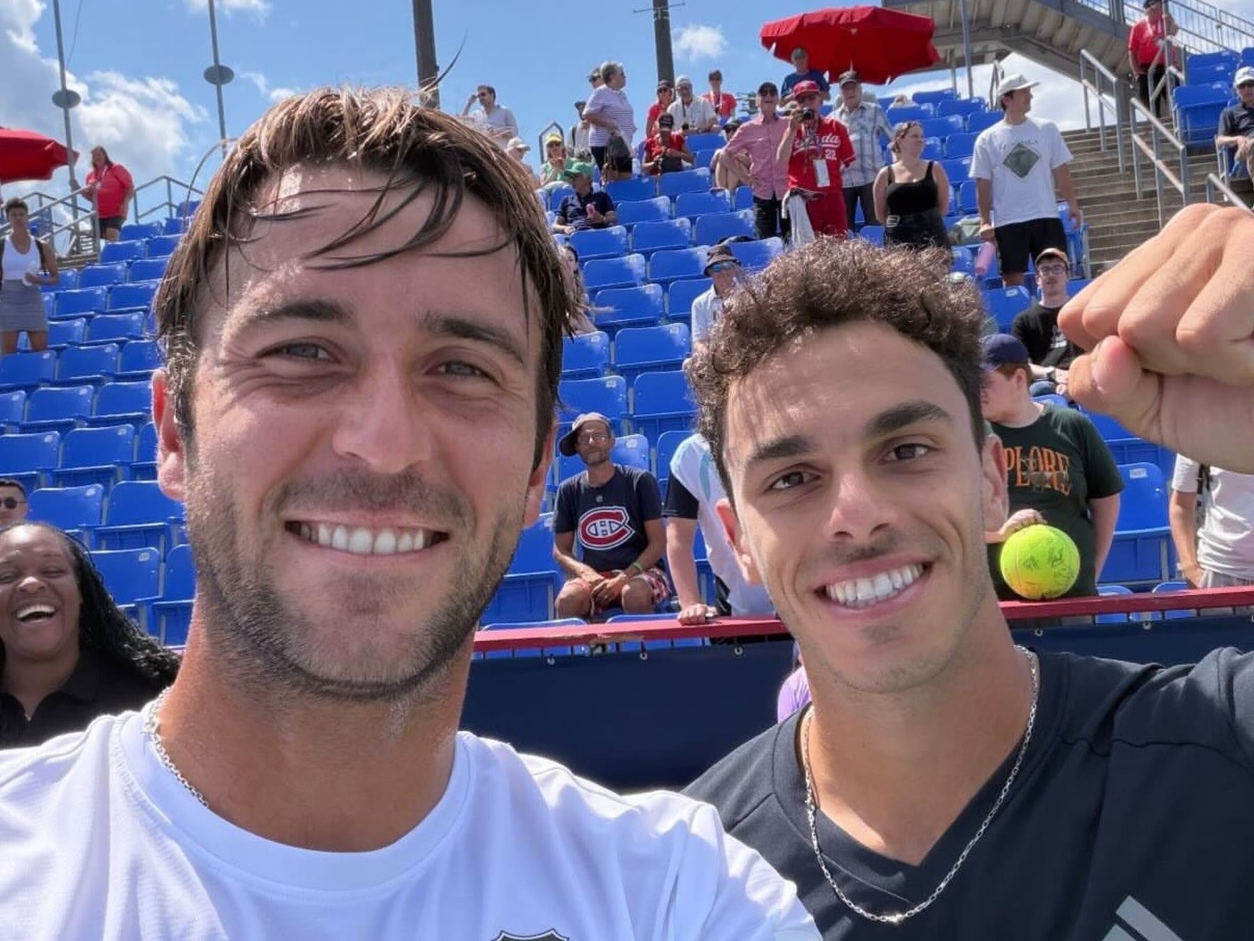 Dos albicelestes en octavos del US Open: Cerúndolo remontó una bestialidad y Etcheverry pasó como avión