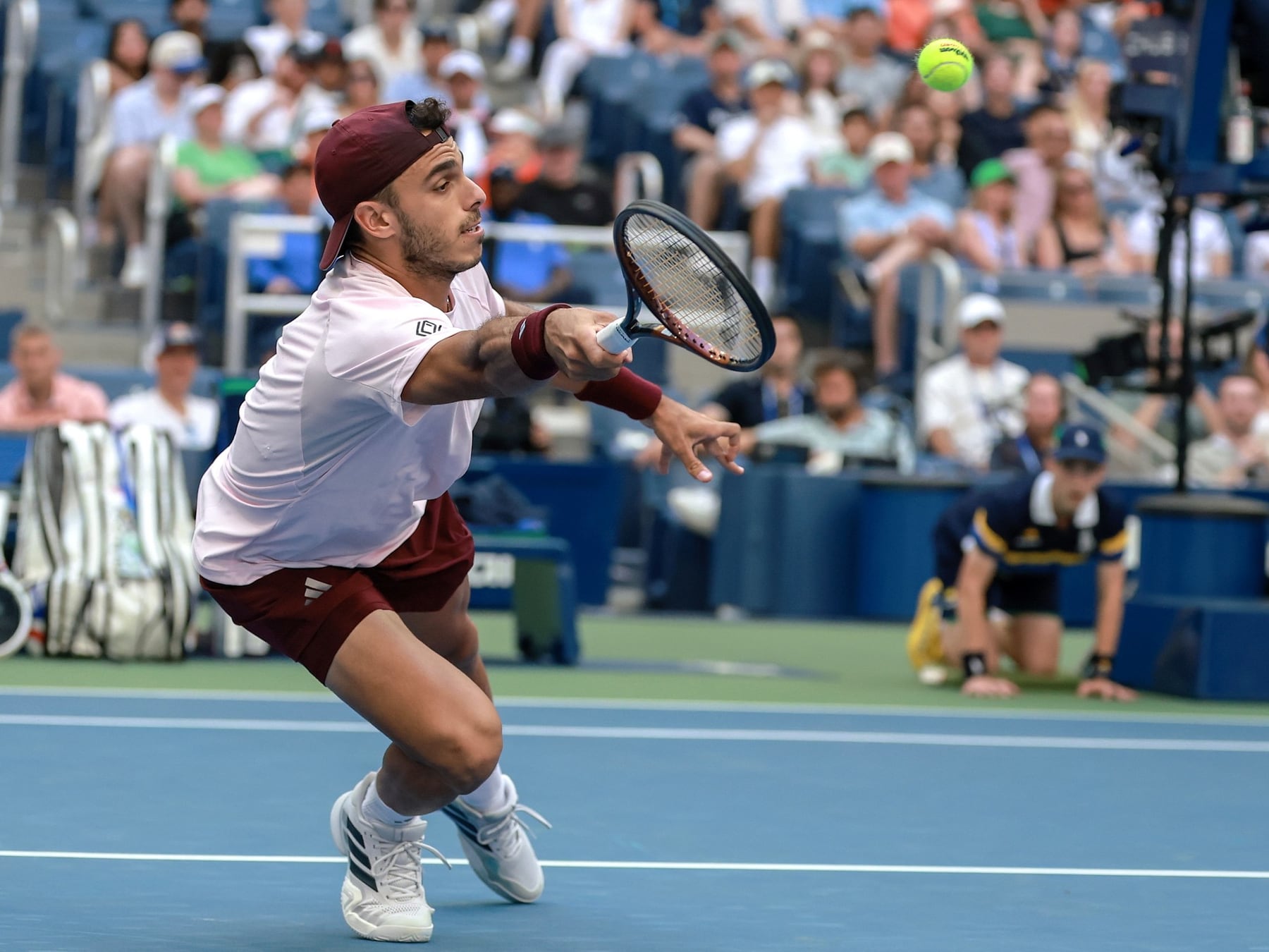 Cerúndolo se topó con la muralla belga y se despidió del US Open en octavos