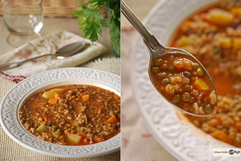 Lentejas con bulgur: el cereal que completa la proteína del plato de siempre
