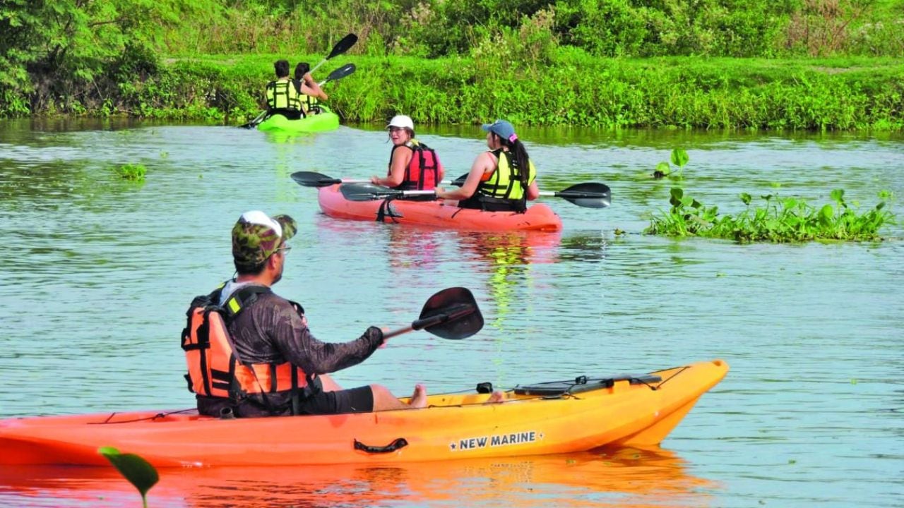 Kayak sobre el espejo rojizo: cómo navegar la laguna Setúbal desde Arroyo Leyes, en el corazón del Paraná