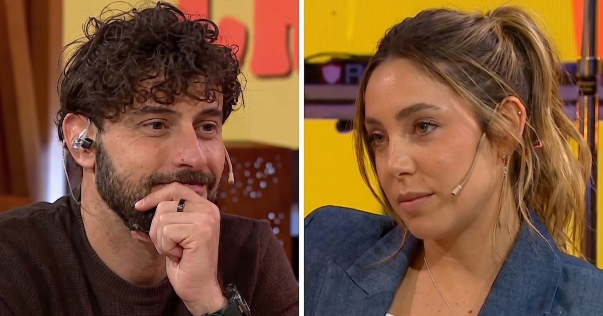 Leuco y Sofi Martínez se cruzaron al aire y él terminó admitiendo que la extraña: “Más veces sí que no”