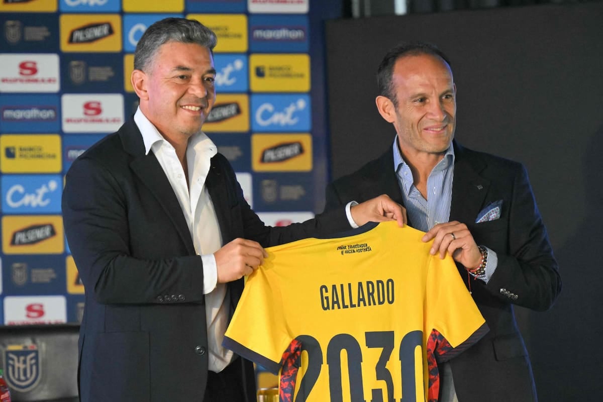El Muñeco ya tiene banco: Gallardo agarró la selección de Ecuador y va por el Mundial 2030