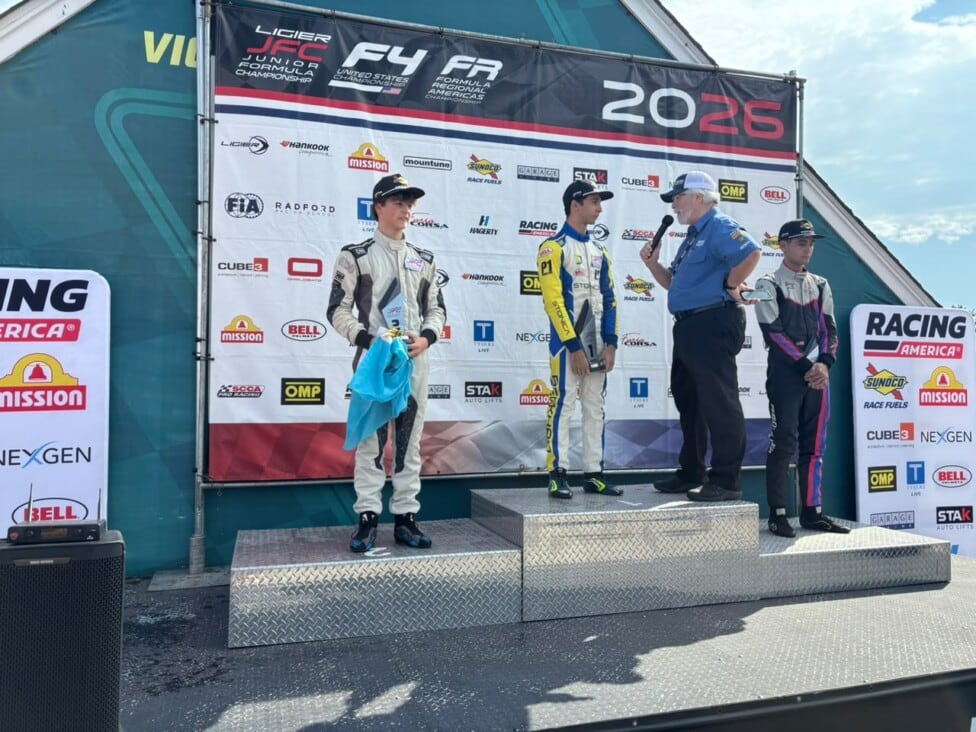 Lázaro Bainotti se consagró Rookie en Virginia y va por el cierre en Barber