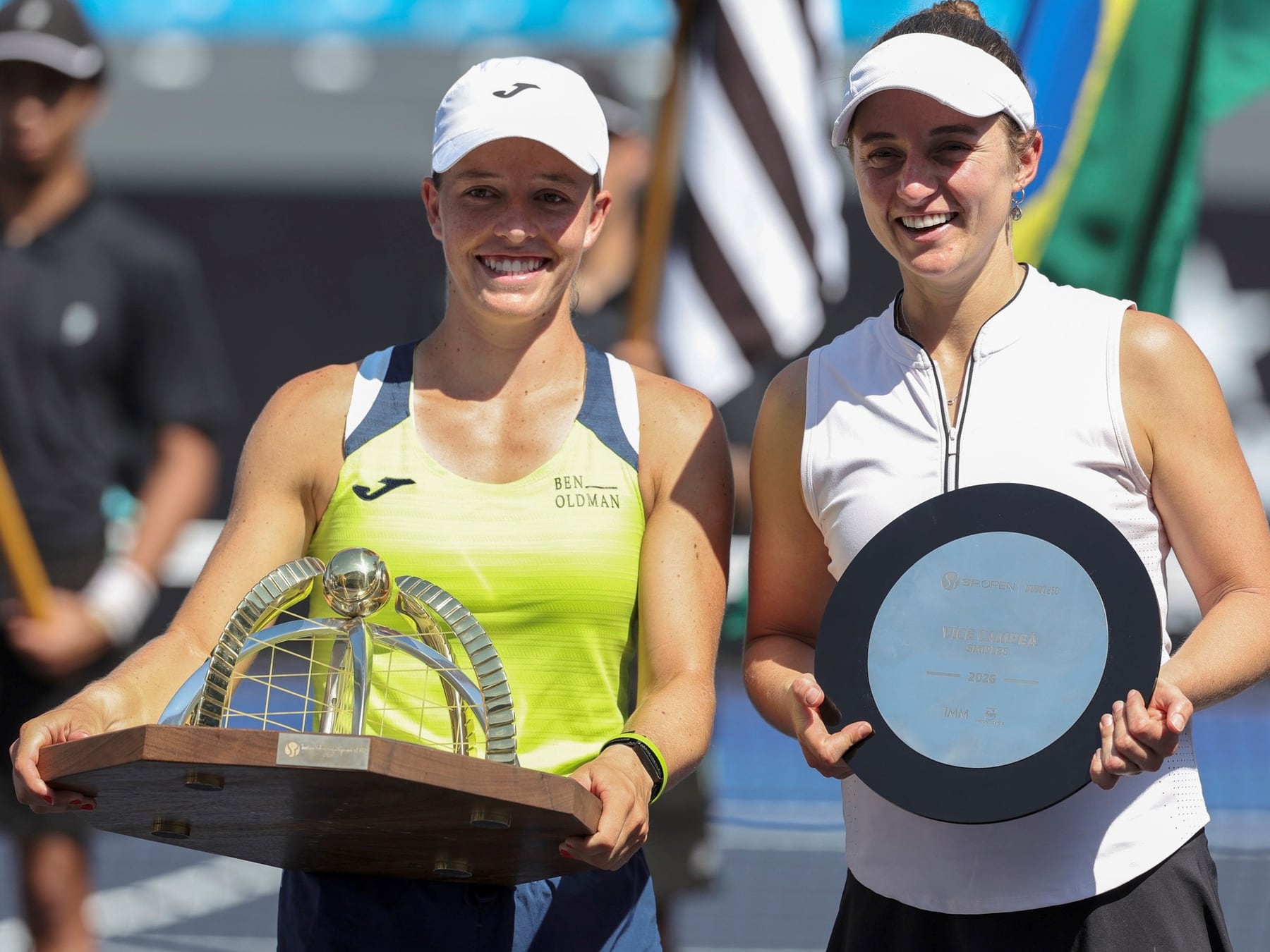 Podoroska dio pelea en San Pablo, perdió la final y saltó del 317 al 200 en el ranking