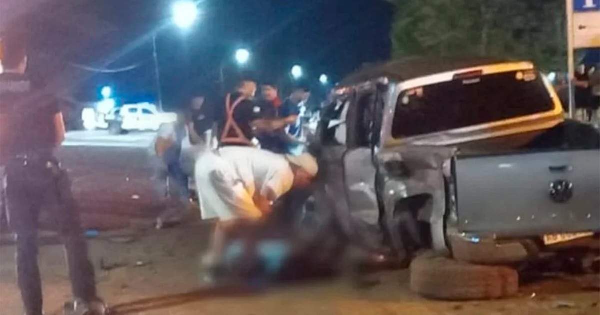 Un siniestro vial en San Vicente dejó dos muertos y cinco lesionados, dos de ellos gendarmes fuera de servicio