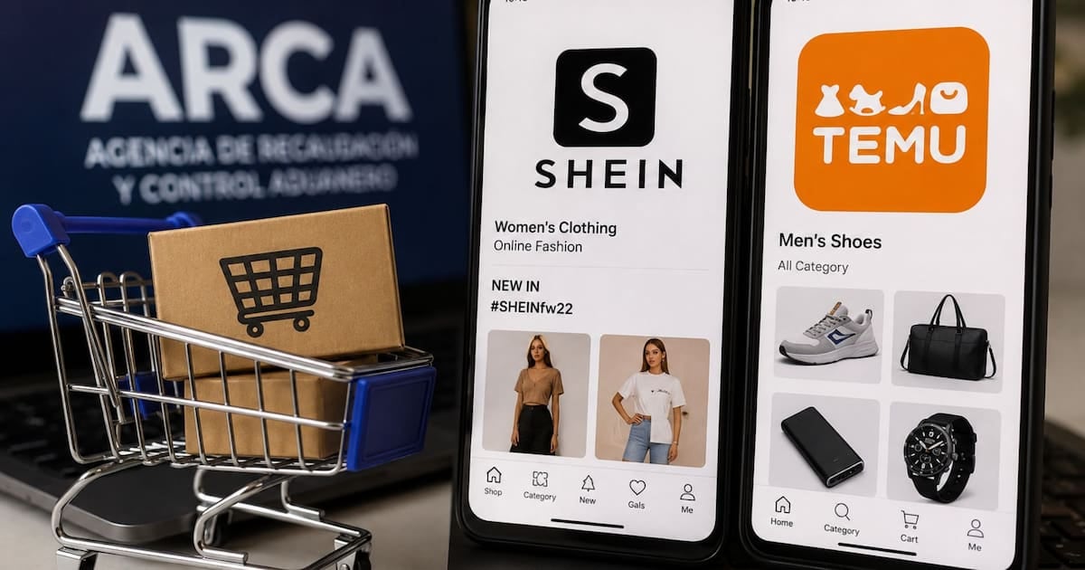 Compras en Shein y Temu: la franquicia de US$ 400 convive con topes y cupos que muchos compradores confunden