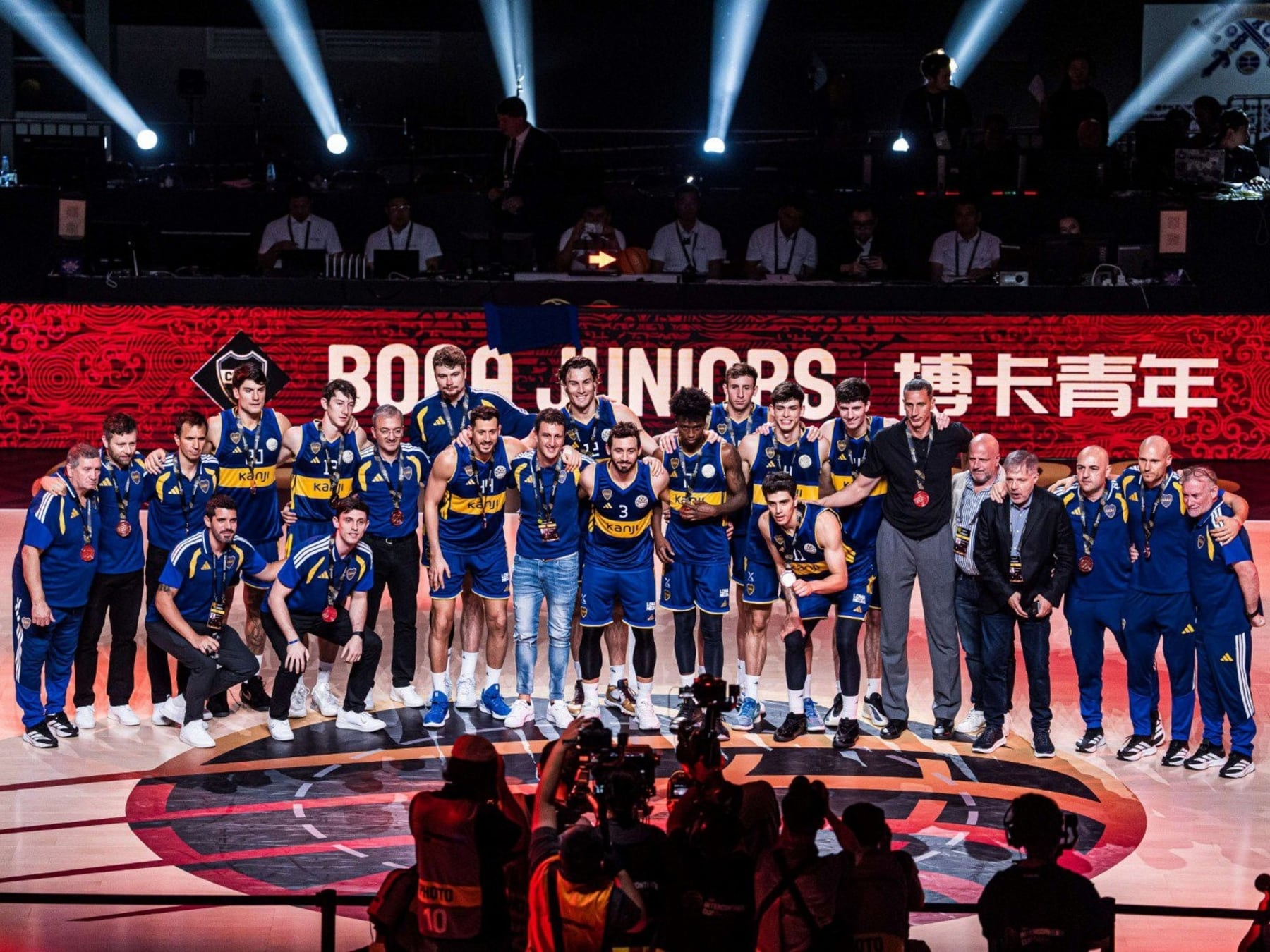 Boca se colgó el bronce en Pekín y volvió a poner a un argentino en el podio internacional
