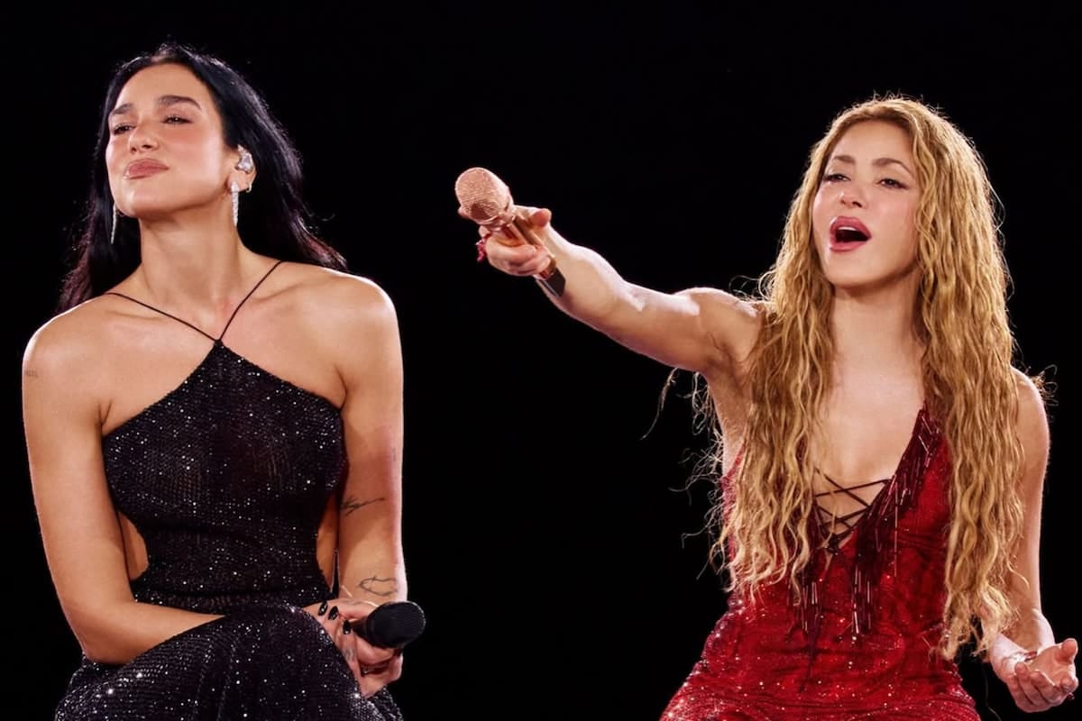 Macondo Park vibró con la primera vez de Shakira y Dua Lipa juntas sobre el escenario
