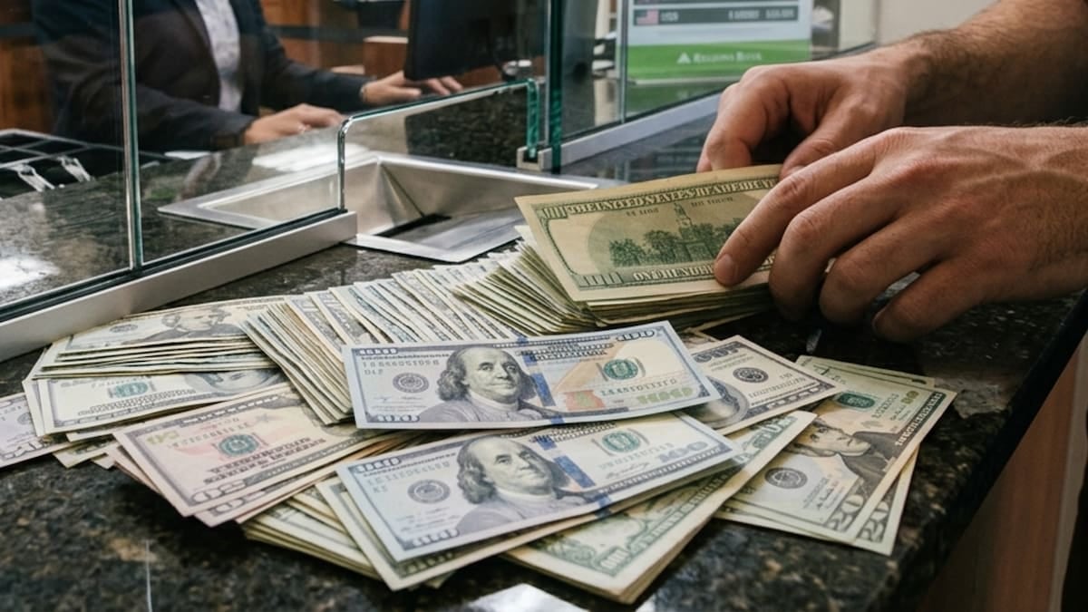 El dólar oficial cerró la rueda del lunes a $1540 y el blue se vendió a $1545 en la previa de una nueva jornada cambiaria