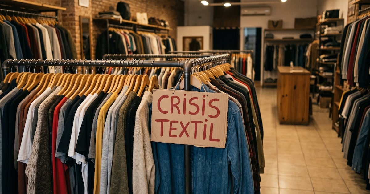 La industria textil se hunde: 22,6% de caída en la producción y 28.000 empleos perdidos desde 2023