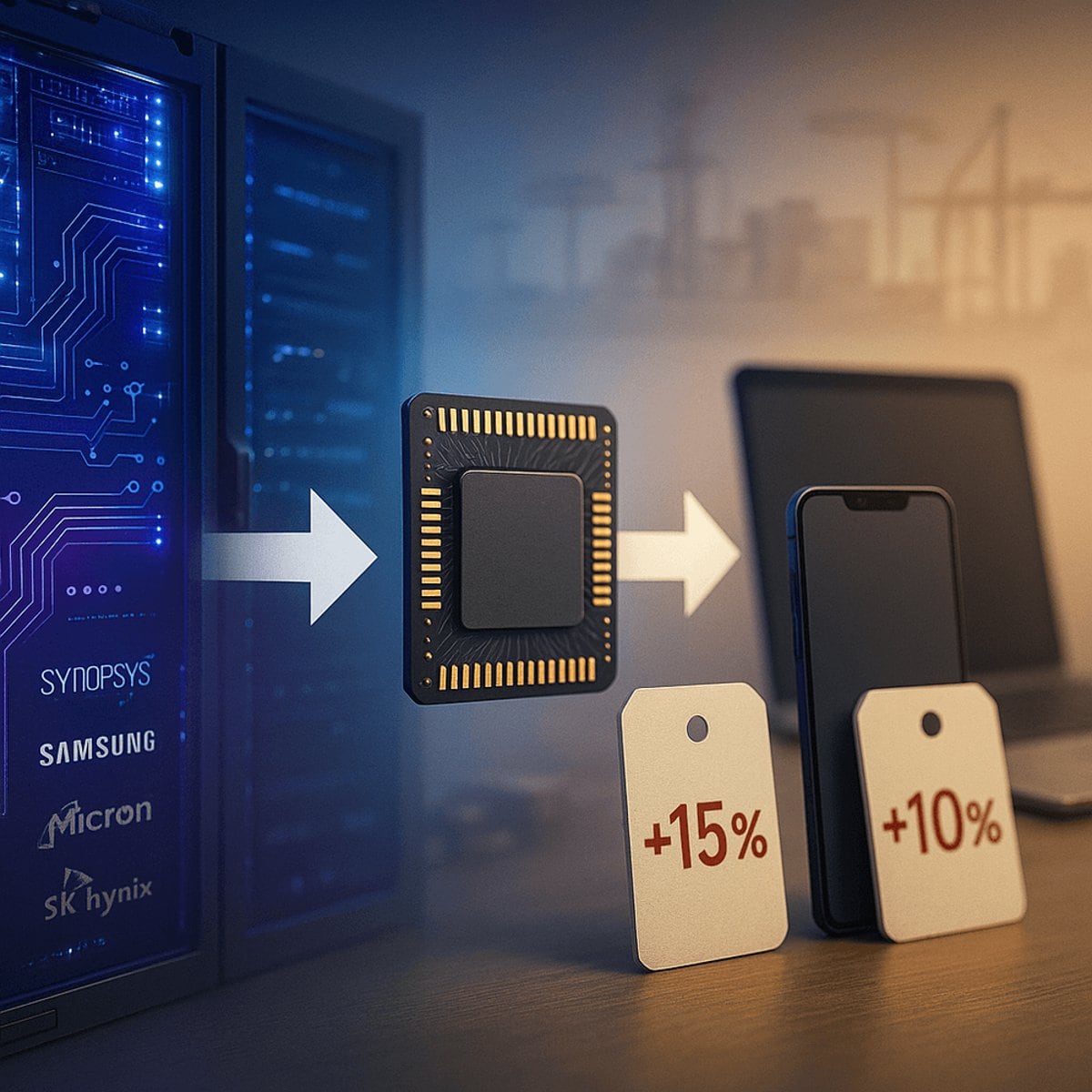 La IA se quedó con la memoria y las PC pagaron el pato: ventas globales se desplomaron más del 20%