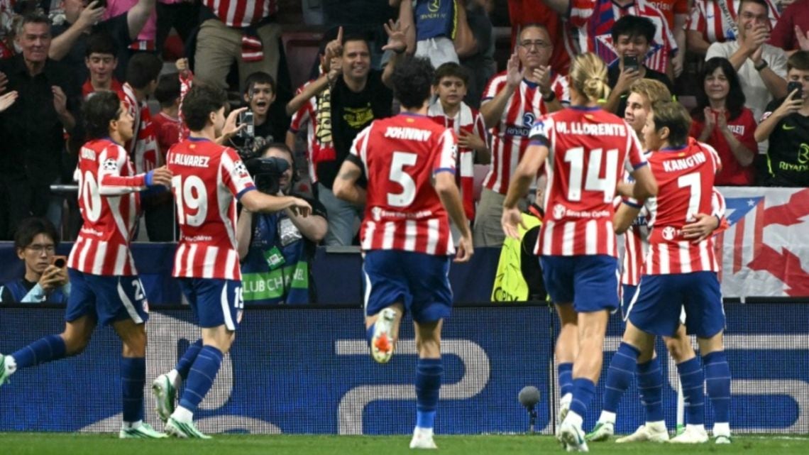 El Atleti se sacó la mufa europea y le gritó de nuevo al United en su propia cara