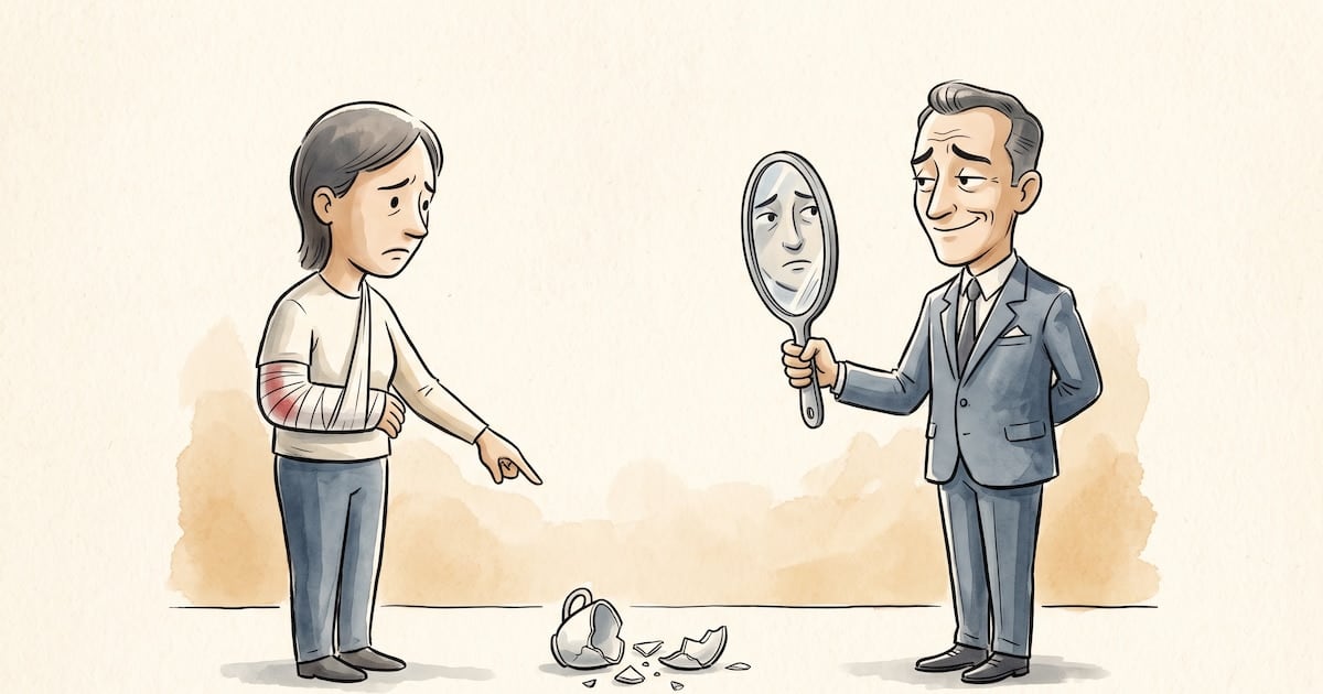 Disculpar sin asumir la cuota de responsabilidad puede empeorar cualquier problema