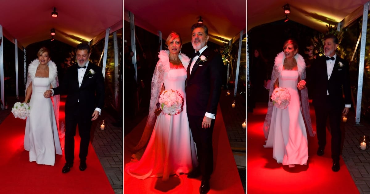 Andrea Ghidone y Pablo Otero celebraron su boda con tango, familia y música en vivo