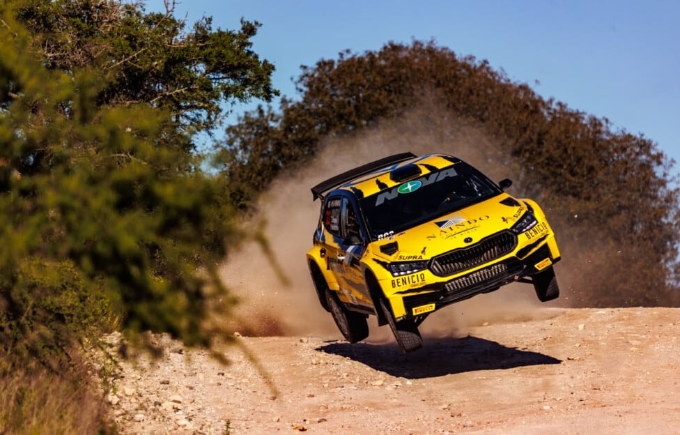 Olmedo se afirmó en la punta del Rally Cordobés y llegará con ventaja a la final